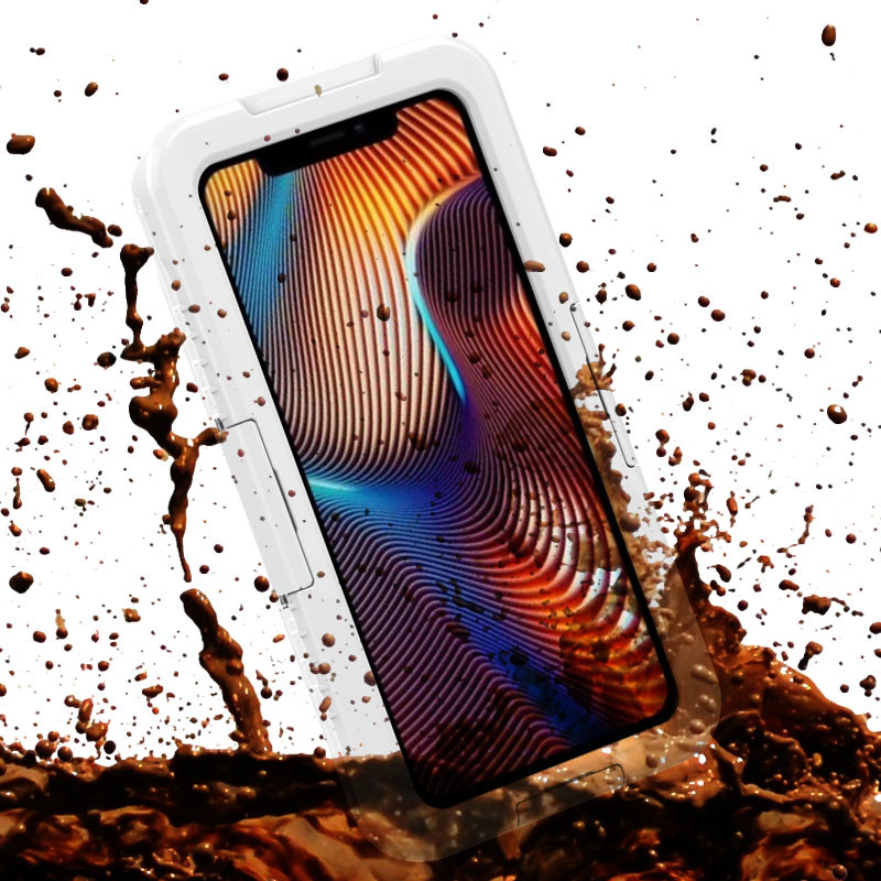 Parim veekindel lumekindel iphone XR juhtum (“White ”)