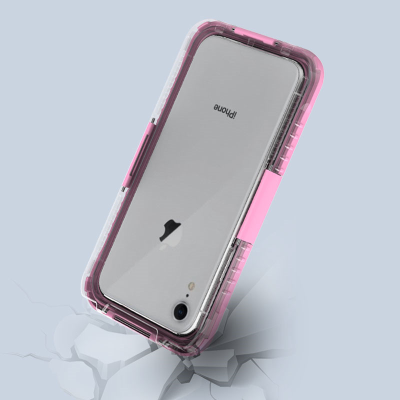 Odav iphone XR-juhtumi veekindel Wher&\ 35; 101; osta veekindel veekindel veekindel kast telefoni ja rahakoti jaoks (“Pink ”)